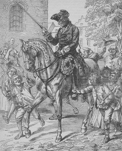 Frederick the Great of Prussia by English School